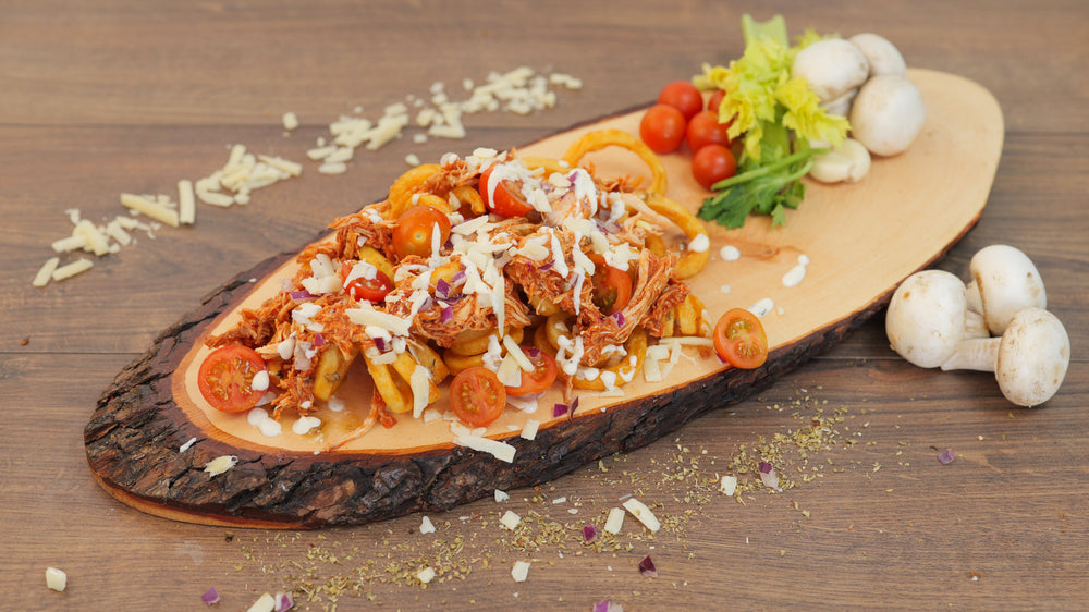 Loaded Pulled Chicken Fries